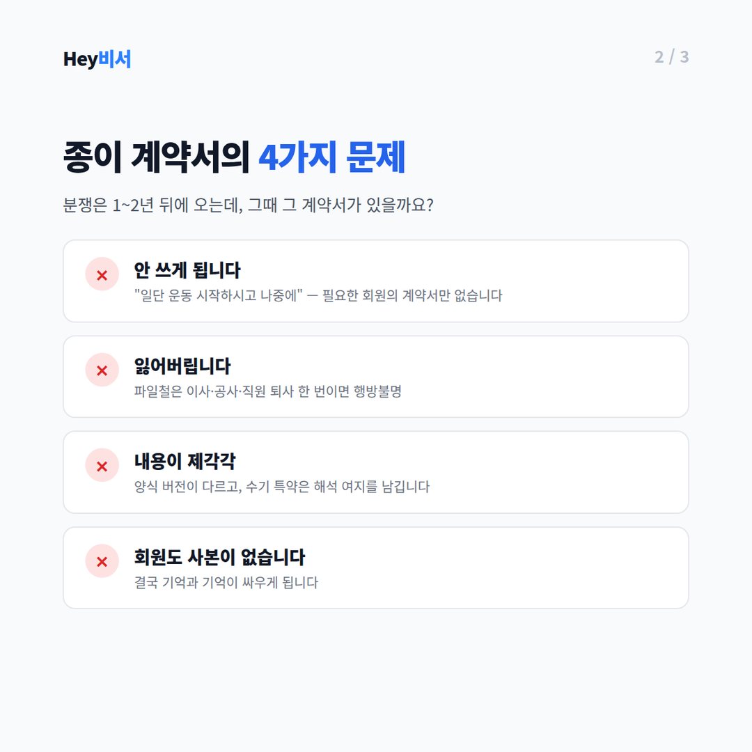 전자계약으로 바뀌는 3가지